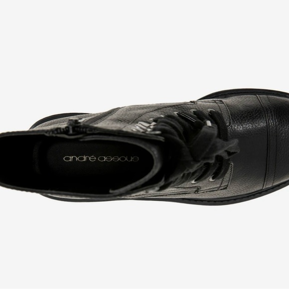 Brand new size women’s 8.5 Andre Assous black combat boots. - Picture 4 of 15